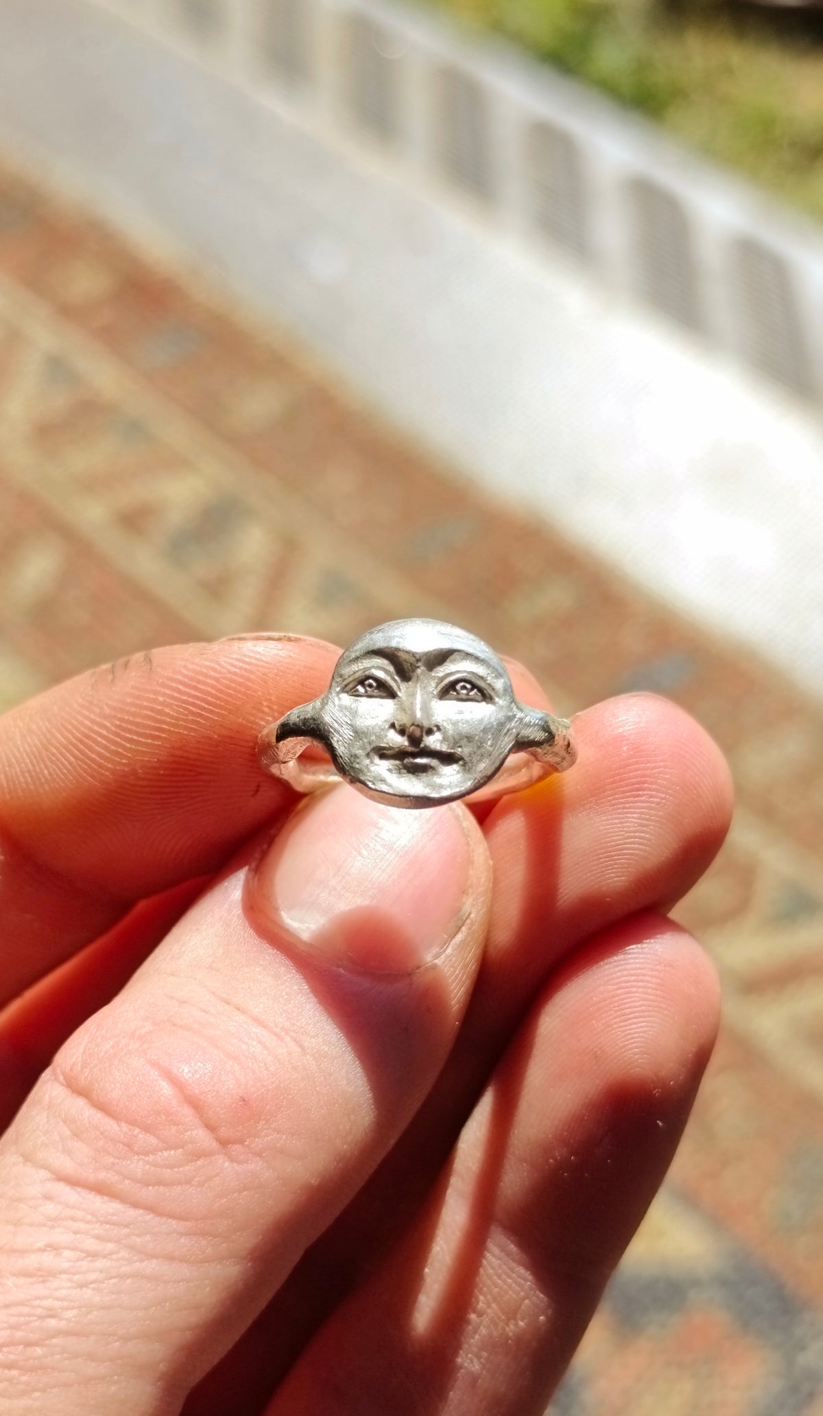 MONDGESICHT-RING