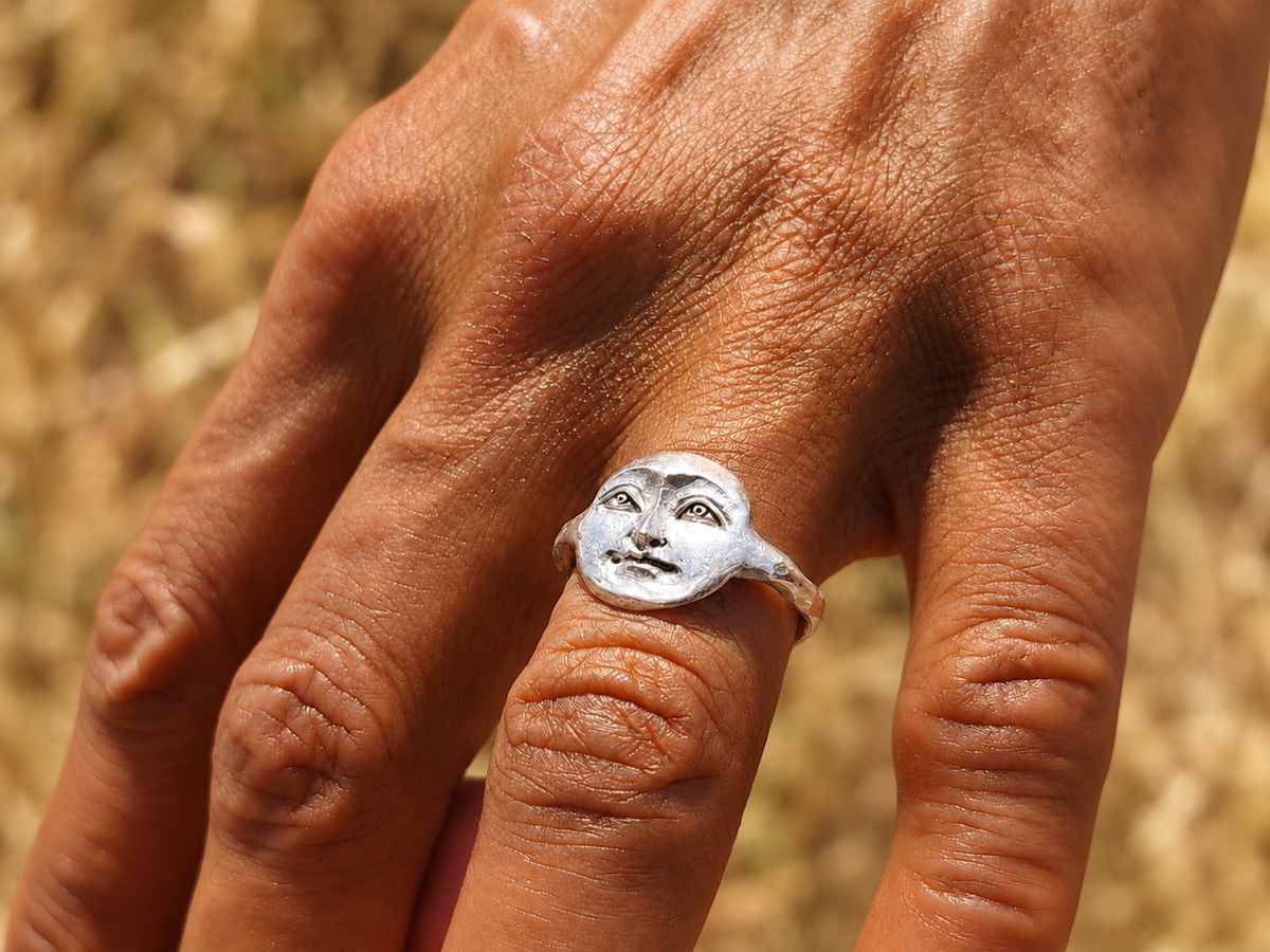 MONDGESICHT-RING